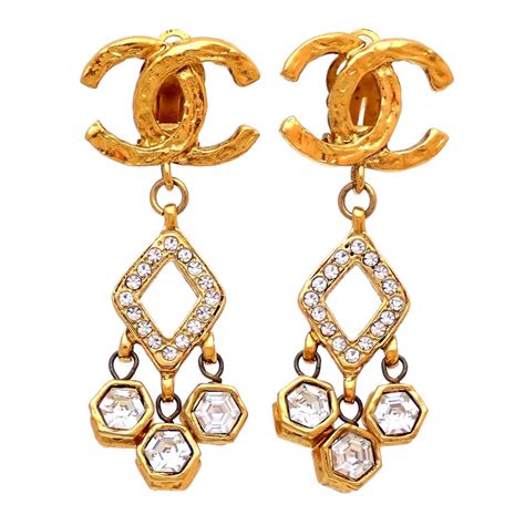 antique chanel earrings